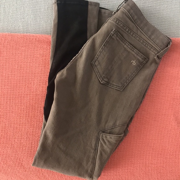 Rag& Bone gray & black Jeans - Picture 8 of 9